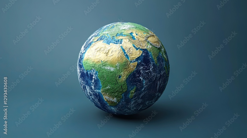 3D animated globe with Africa as the central focus, offering a dynamic, rotating view of the continent’s geography, resources, and cultural landmarks for educational or creative media projects. 3D animated globe with Africa as the central focus, offering a dynamic, rotating view of the continent’s geography, resources, and cultural landmarks for educational or creative media projects.