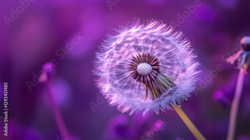 A close-up of the delicate seeds on top, symbolizing hope and new beginnings
