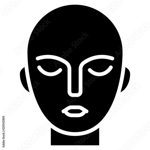 Expressionless Face Vector Icon