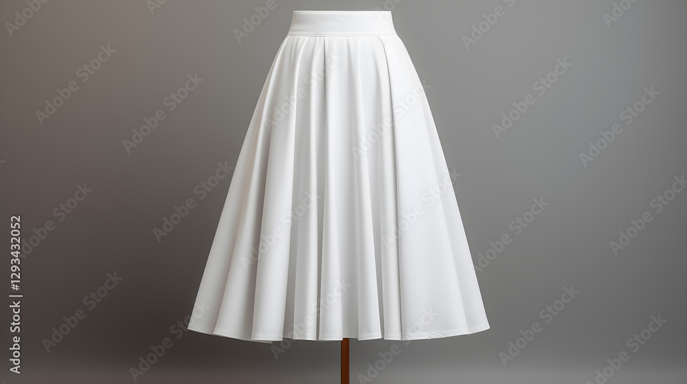 white skirt mockup white skirt mockup