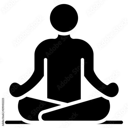 Breathing Exercise Vector Icon