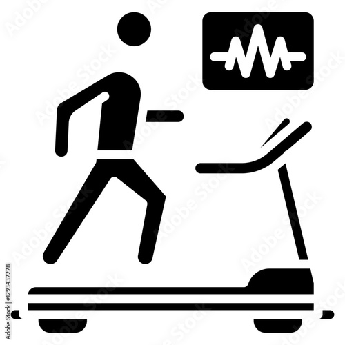 Cardio Session Vector Icon