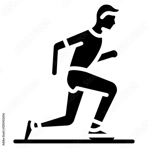 Interval Training Vector Icon