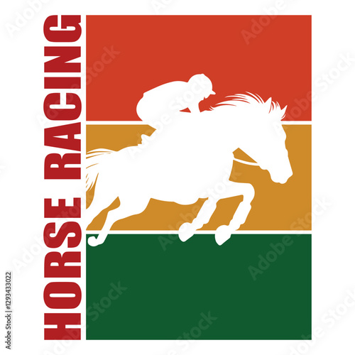 Horse Racing t-shirt design vector, horse rider illustration, Equestrian Quotes Design