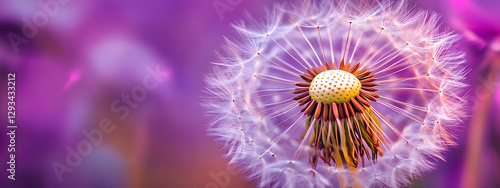 A close-up of the delicate seeds on top, symbolizing hope and new beginnings
