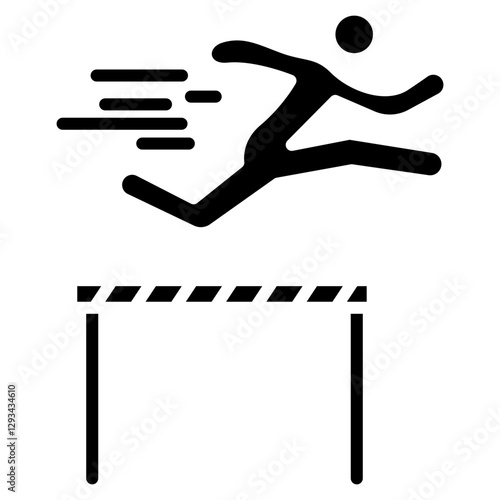 Hurdles Vector Icon