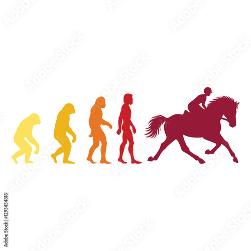 Horse Racing Tee shirt design vector, horse rider illustration, Equestrian clipart design sublimation
