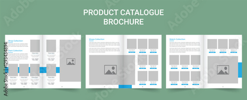 Creative product catalog brochure or fashion and multipurpose portfolio, catalogue template, furniture product catalog brochure. Modern product catalog design and catalogue design