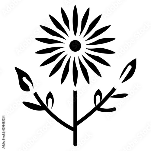 Aster Vector Icon