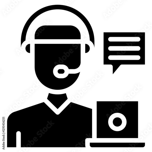 Customer Advocacy Vector Icon photo