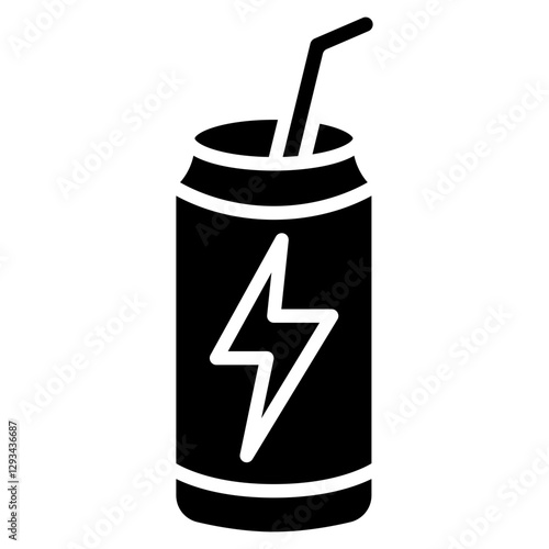 Energy Drink Vector Icon
