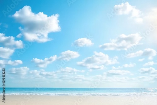 Wallpaper Mural blue sky white cloud Torontodigital.ca