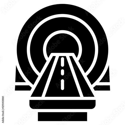 CT Scan Vector Icon