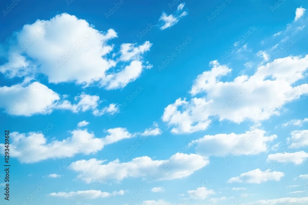 Fototapeta premium blue sky white cloud