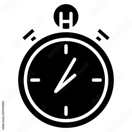Stopwatch Vector Icon