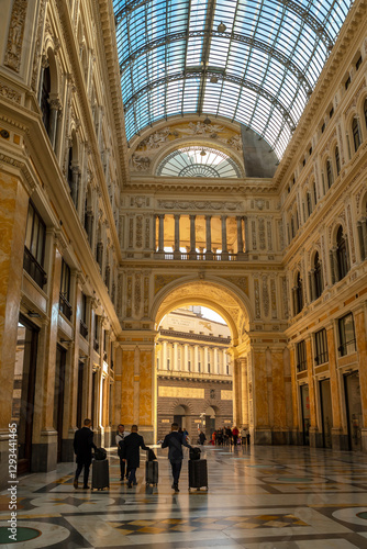 Umberto Gallery in Naples. Interior