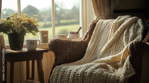 Winter holidays, calm and cozy home