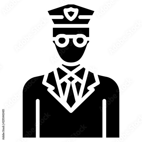 Bodyguard Vector Icon