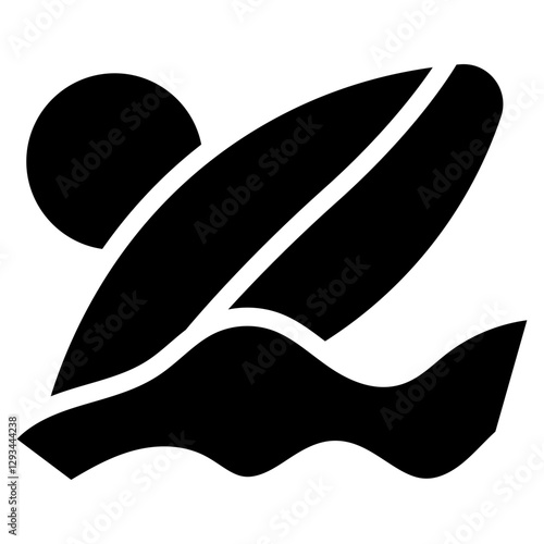 Boogie Board Vector Icon