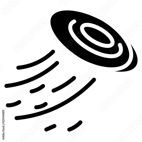 Frisbee Vector Icon