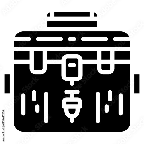 Outdoor Cooler Vector Icon