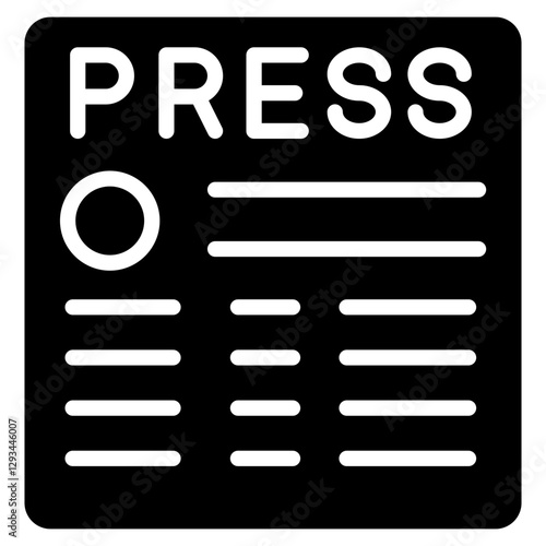 Freedom of Press Vector Icon