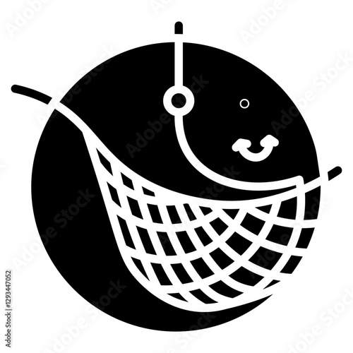 Fishing Net Vector Icon