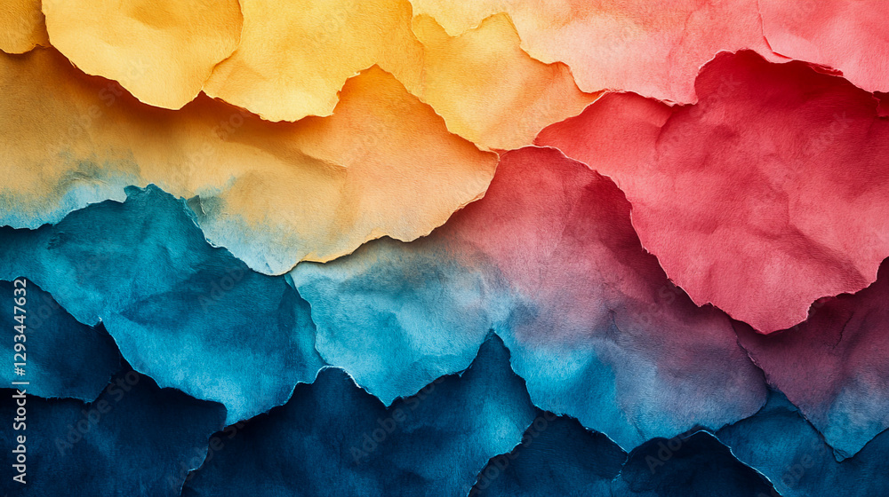 Vibrant Gradient Color Paper Texture Abstract Background Design Vibrant Gradient Color Paper Texture Abstract Background Design