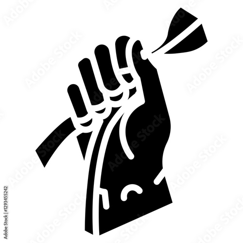 Knot Tying Practice Vector Icon