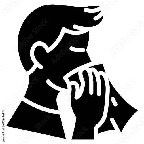 Dust Allergy Vector Icon