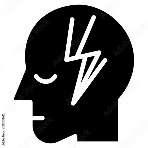 Electroconvulsive Therapy Vector Icon