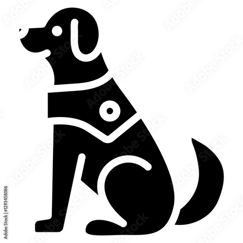 Emotional Support Animal Vector Icon