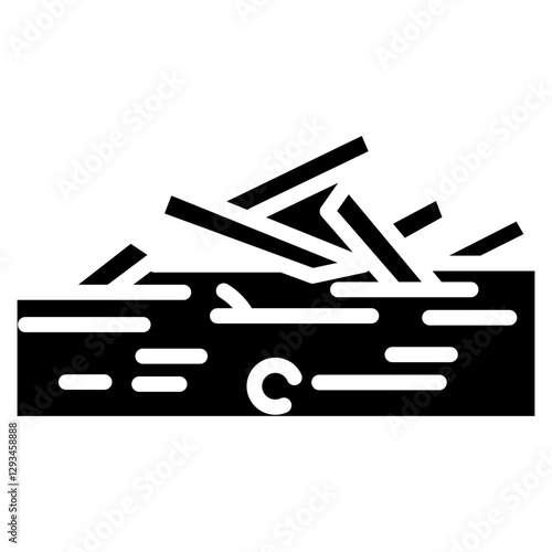 Wallpaper Mural Floating Debris Vector Icon Torontodigital.ca