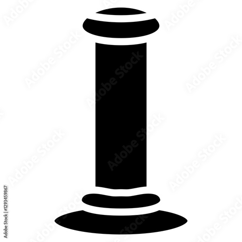 Bollard Vector Icon