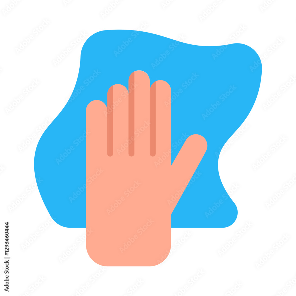 Obraz premium Cleaner flat icon