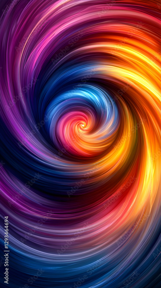 Vibrant Swirling Abstract Background Illustration Vibrant Swirling Abstract Background Illustration