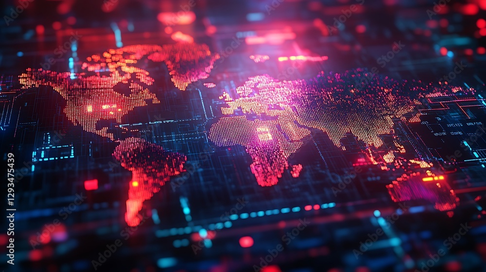 Global Digital Network Security Threat Global Digital Network Security Threat