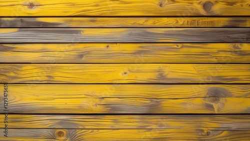 Yellow wooden planks rustic texture suitable for Easter and Spring themed backgrounds, perfect for creative projects and designs. photo