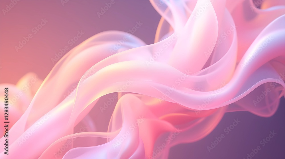 Obraz premium pink smoke background