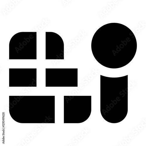 Icon Search With Style Glyph