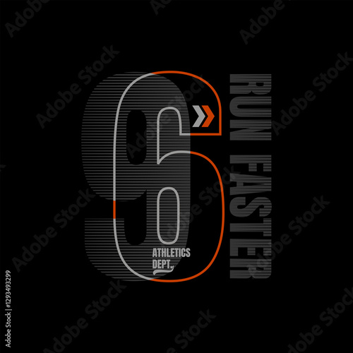 run faster graphic design