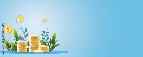 Boosting ecommerce revenue online store strategies for profit growth with financial icons