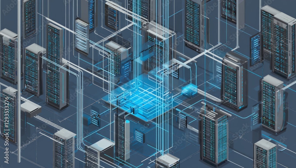 Data center network, digital infrastructure, complex system Data center network, digital infrastructure, complex system