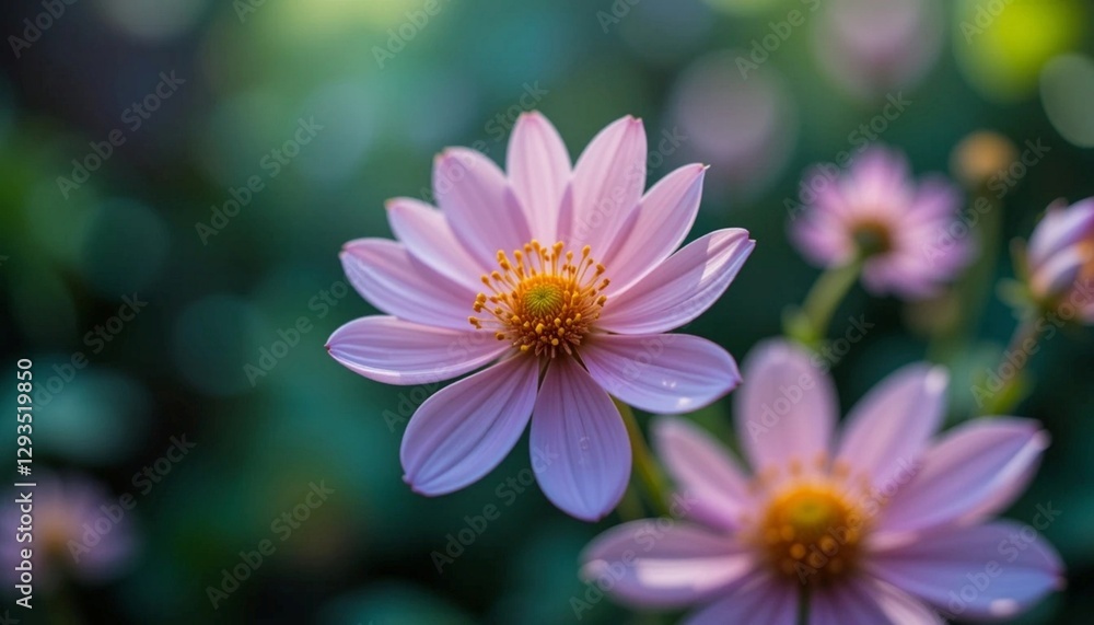 close up of pink flower close up of pink flower