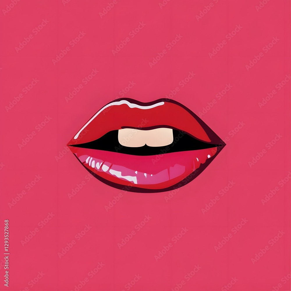 Pink Kissable Lips Lipstick Kiss Mouth cosmetics beauty Pink Kissable Lips Lipstick Kiss Mouth cosmetics beauty