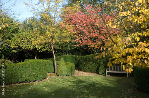 Les jardins de Castillon, Plantbessin, Castillon, 14, Calvados, France photo