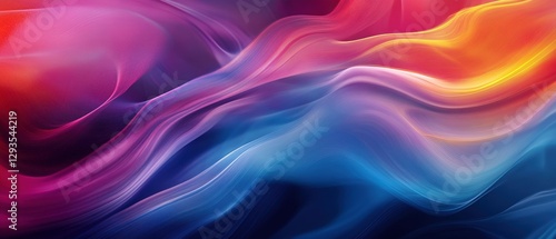 Wallpaper Mural Vibrant abstract background with a colorful palette of shapes and patterns creating a dynamic visual experience Torontodigital.ca