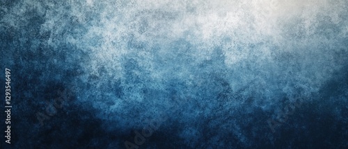 Contemporary blue and white wallpaper featuring modern patterns that add a stylish touch to any interior space