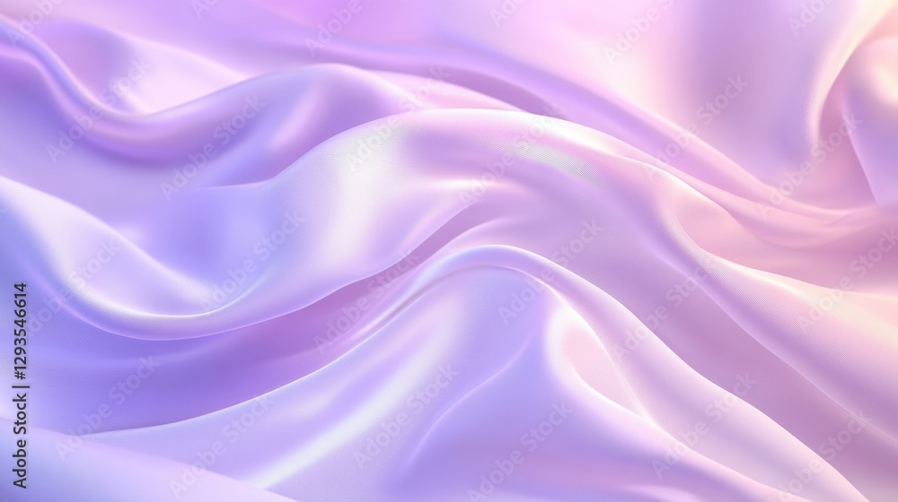 Obraz premium Soft and delicate pink and white fabric with textured patterns creating a charming and elegant textile display