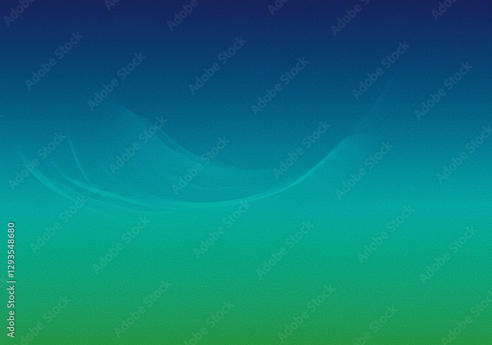The calm and serene feel of this background is achieved through its blue to green gradient, light ribbon, and soft, blurred texture The calm and serene feel of this background is achieved through its blue to green gradient, light ribbon, and soft, blurred texture